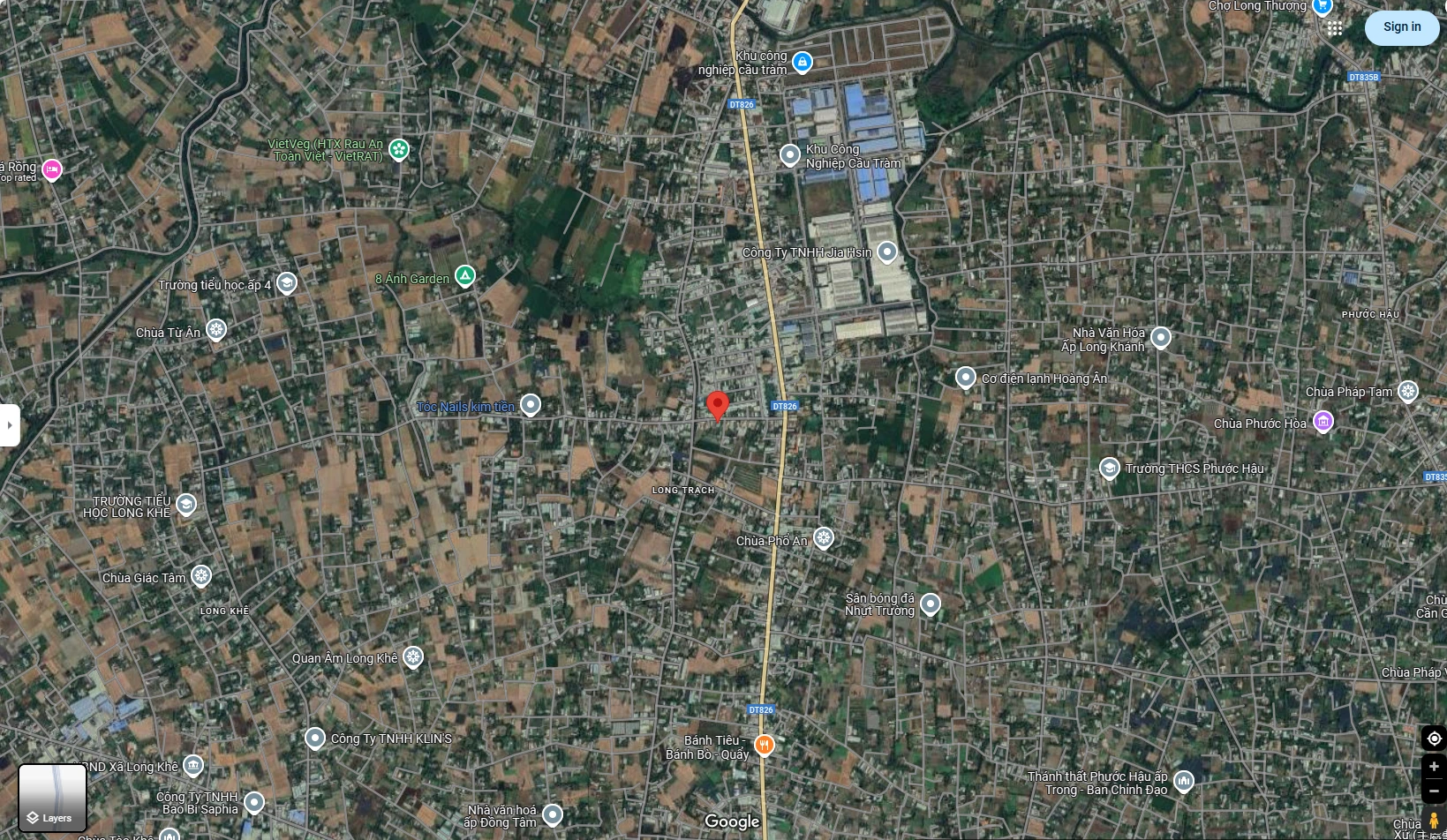 Bán nhà vườn xã long trạch, Cần Đước