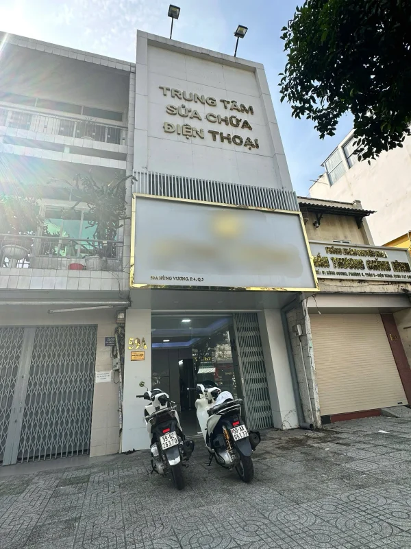 Cho thuê nhà mặt tiền 59A Hùng Vương, P4 – Quận 5