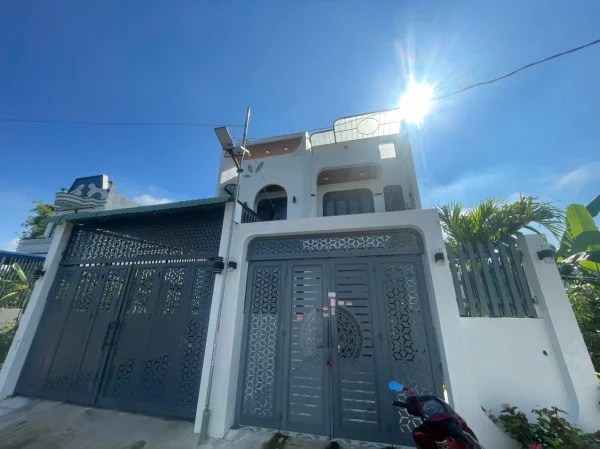 Bán nhà 1 trệt 1 lầu ngay chợ bình chánh hcm 3km