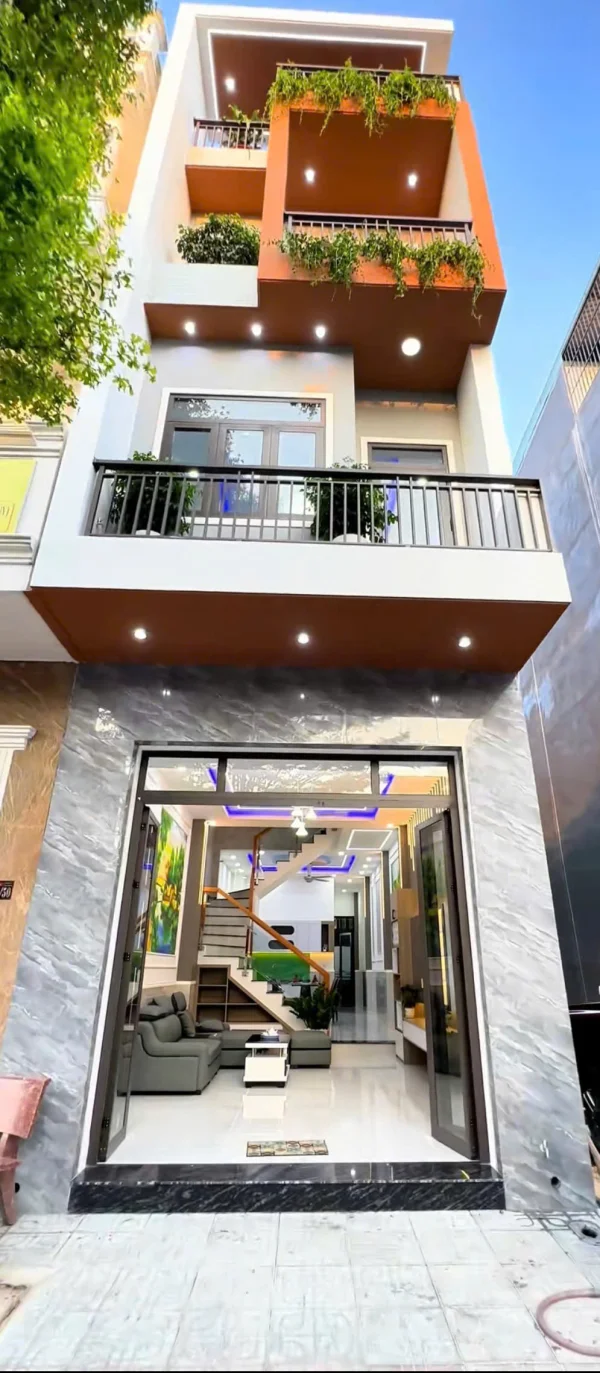 Bán nhà 3 tầng 4x16 mặt tiền Đinh Đức Thiện giá 2 tỷ 350tr còn thương lượng