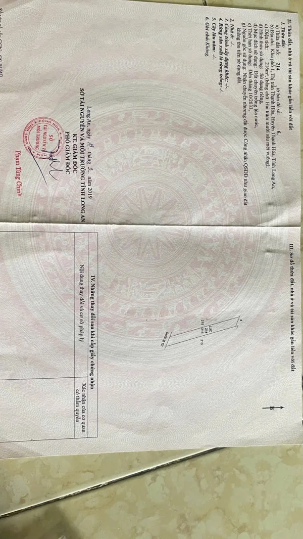 chủ gửi bán đất lúa ql62